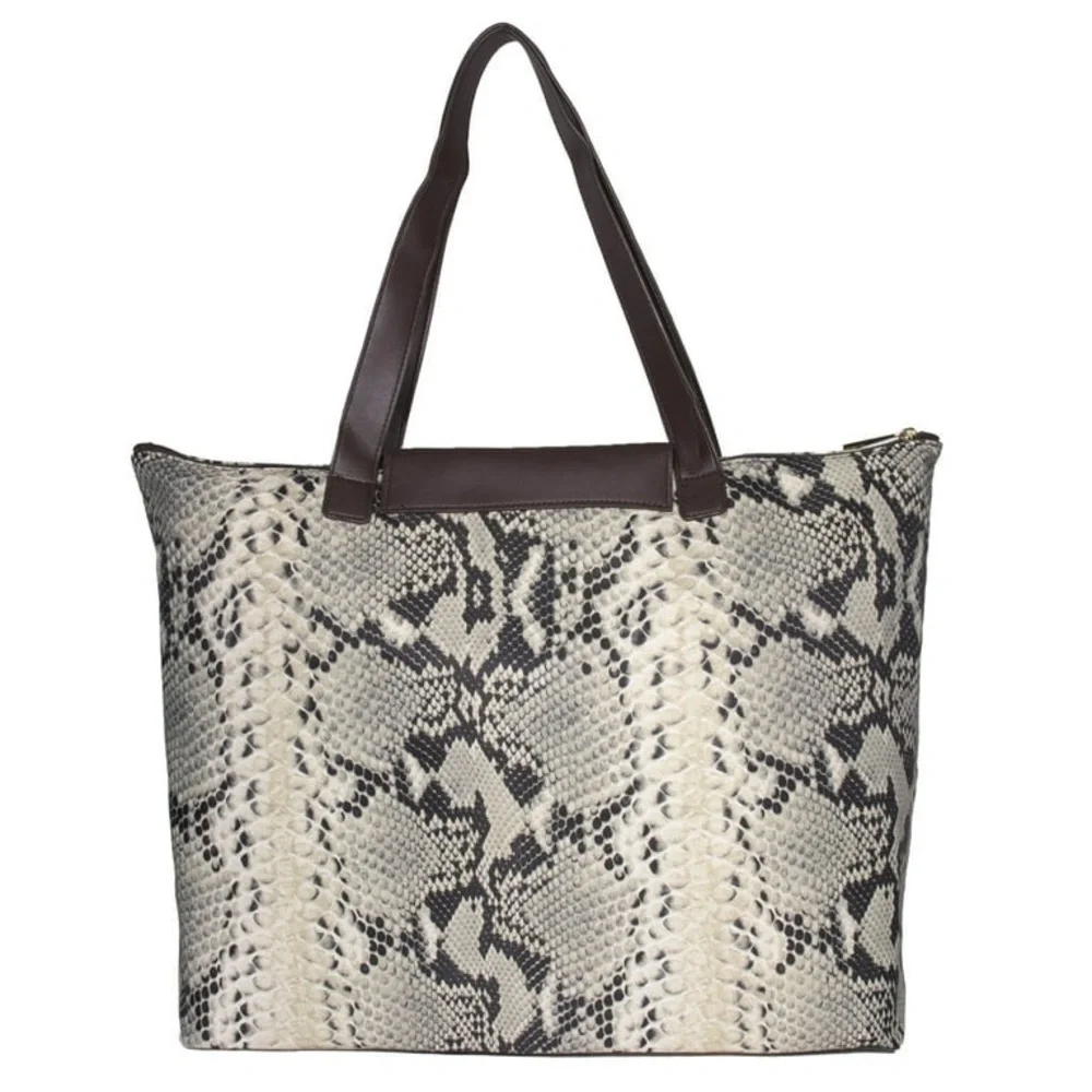 Cavalli Class Large Nylon Tote In Python - Picture 2 of 8